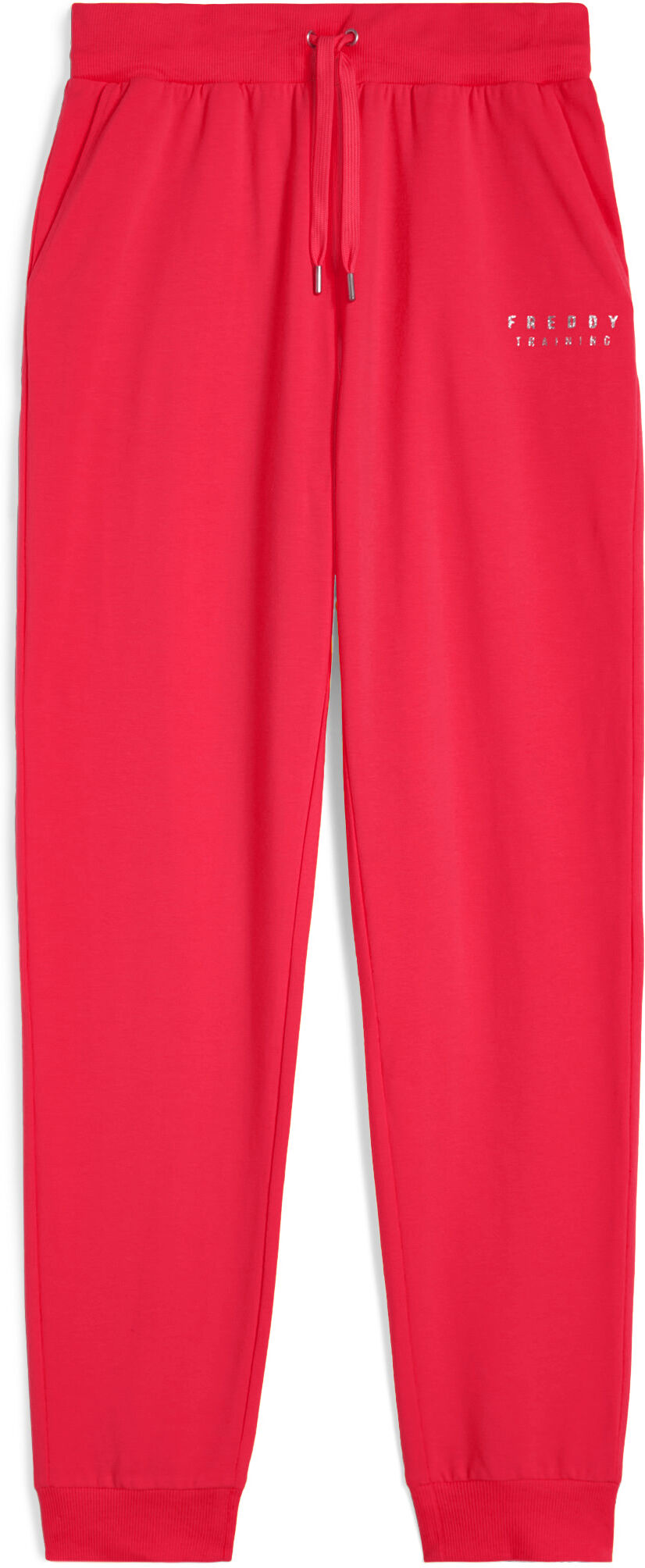 Freddy Pantaloni donna in heavy jersey stretch fondo a polsino Rose Red Donna Extra Small