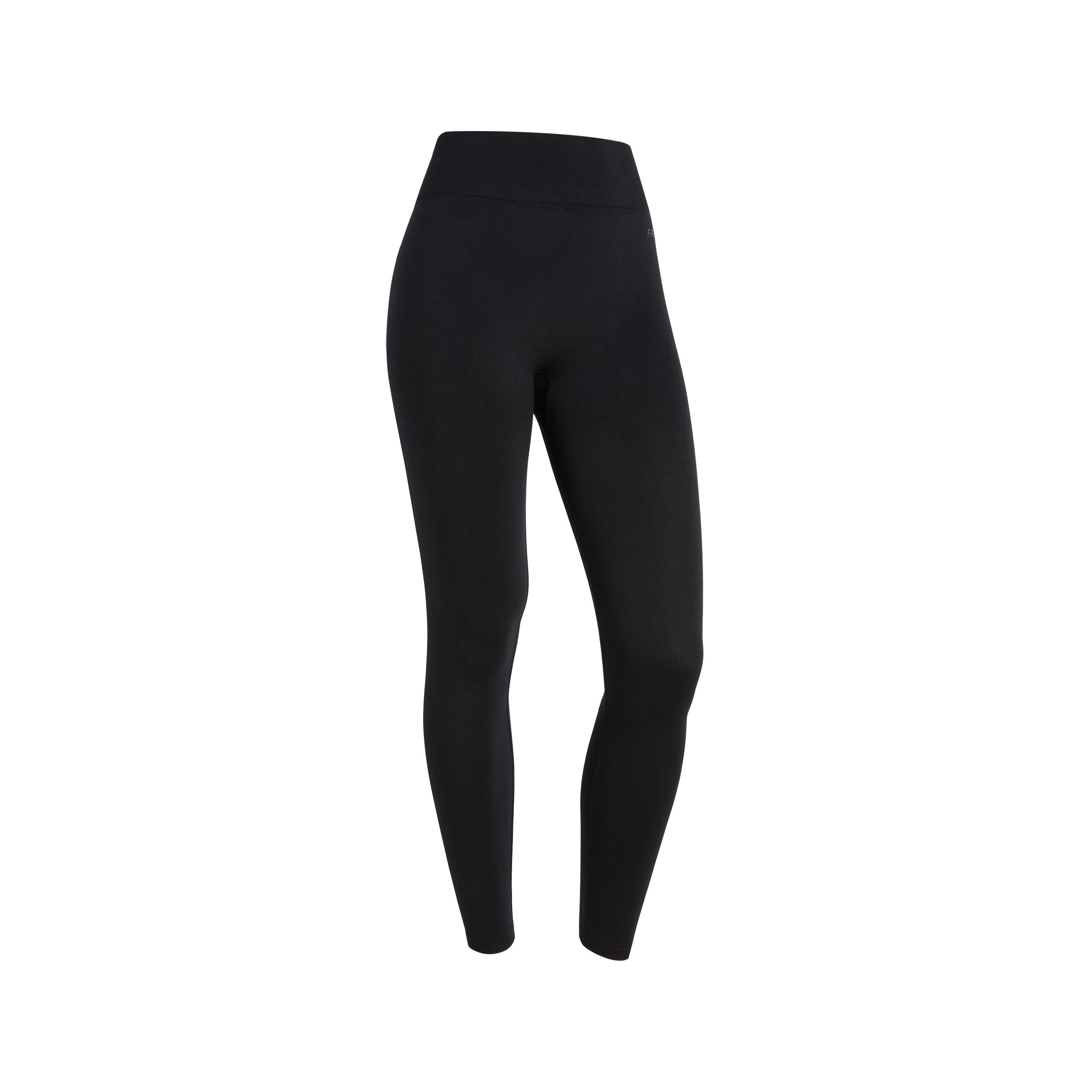 Freddy Leggings seamless vita alta in costina e lunghezza 7/8 Nero Donna Exsmall/Small