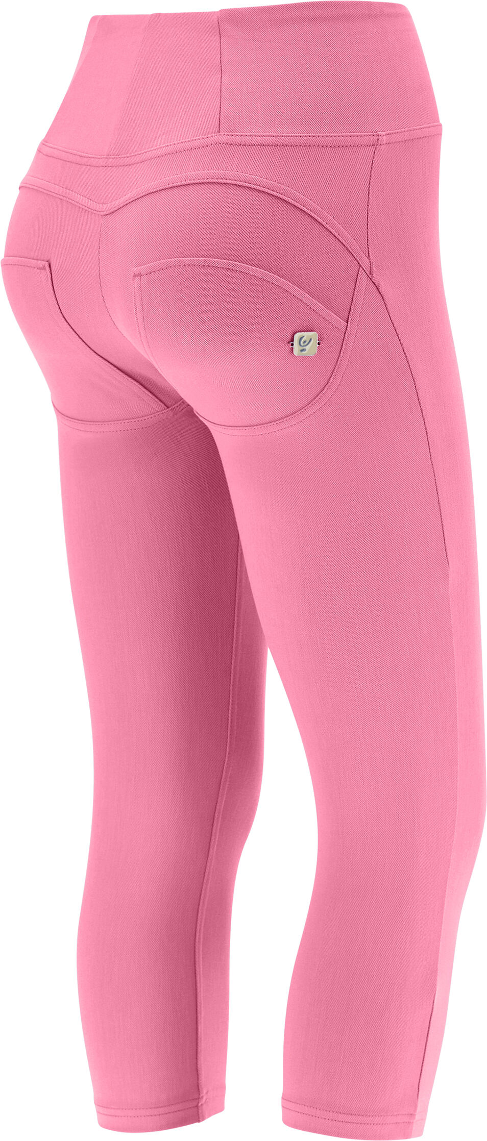 Freddy Pantaloni push up WR.UP® capri in jersey drill eco Pink Cosmos Donna Medium