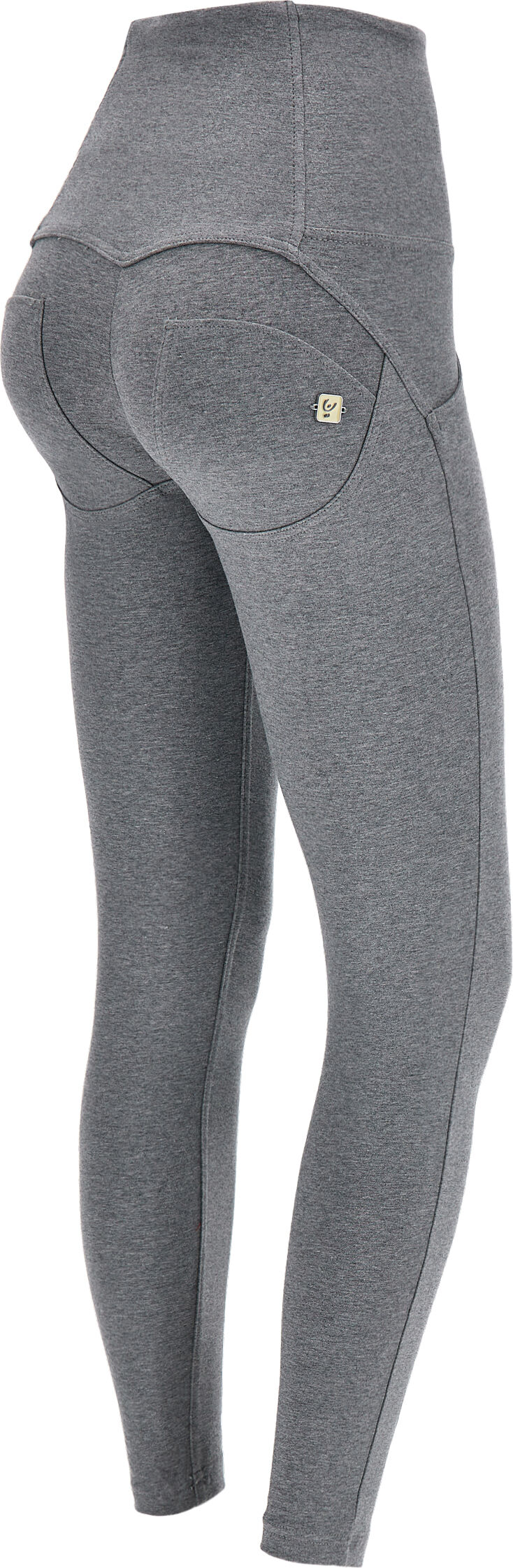 Freddy Pantaloni push up WR.UP® a vita alta in tessuto sostenibile Grigio Mélange Donna Small