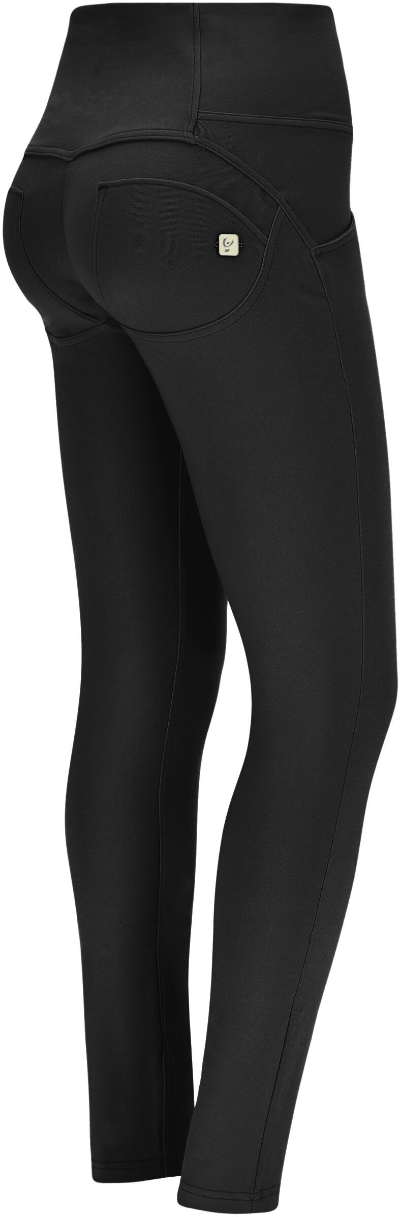 Freddy Pantaloni push up WR.UP® a vita alta in tessuto sostenibile Nero Donna Small