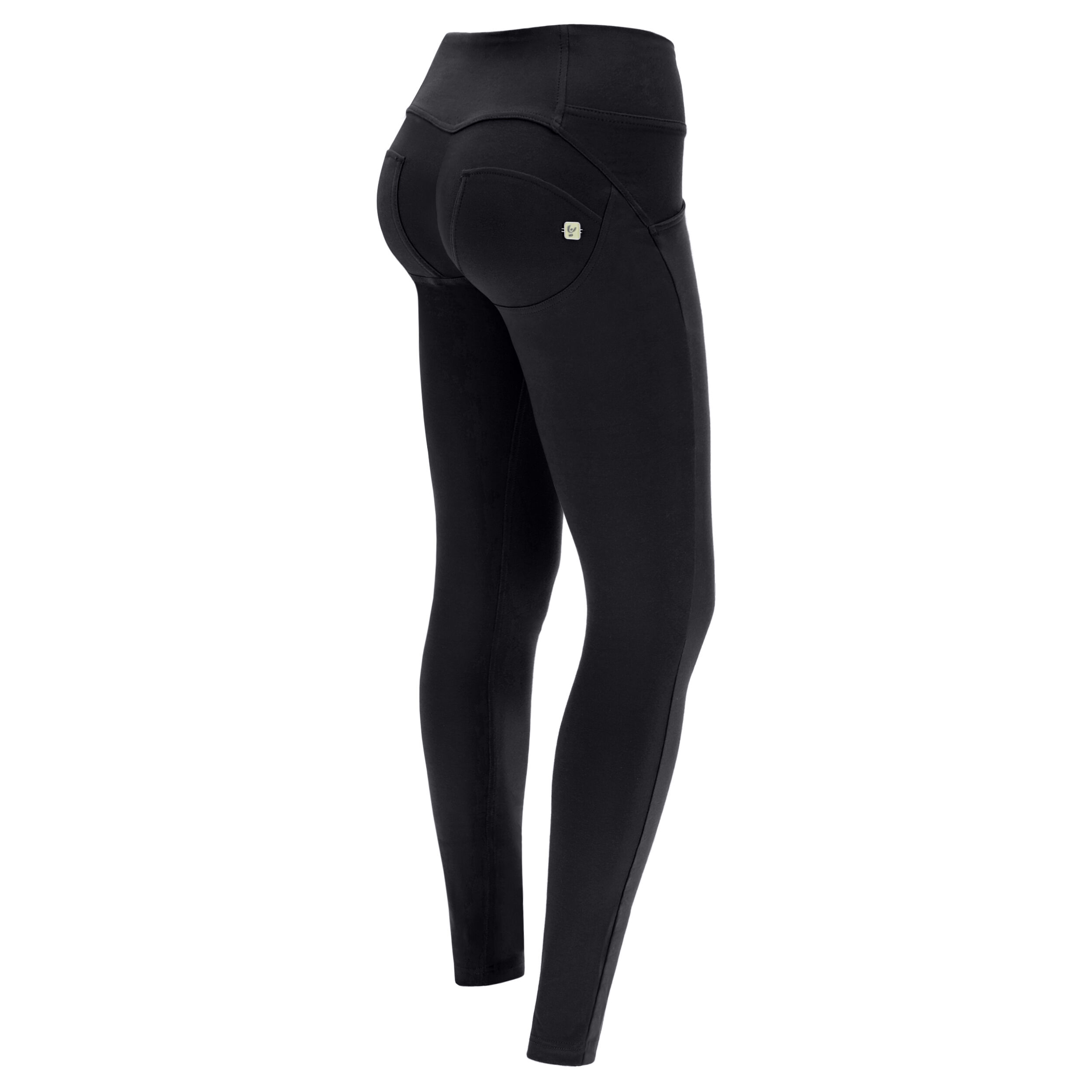 Freddy Pantaloni push up WR.UP® skinny cotone organico vita media Nero Donna Extra Small