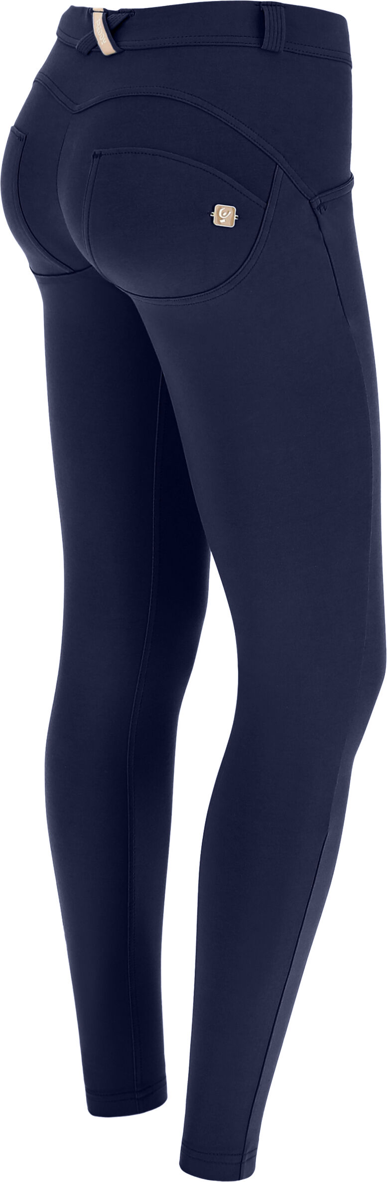 Freddy Pantaloni push up WR.UP® skinny cotone organico vita regular Blu Navy Donna Small