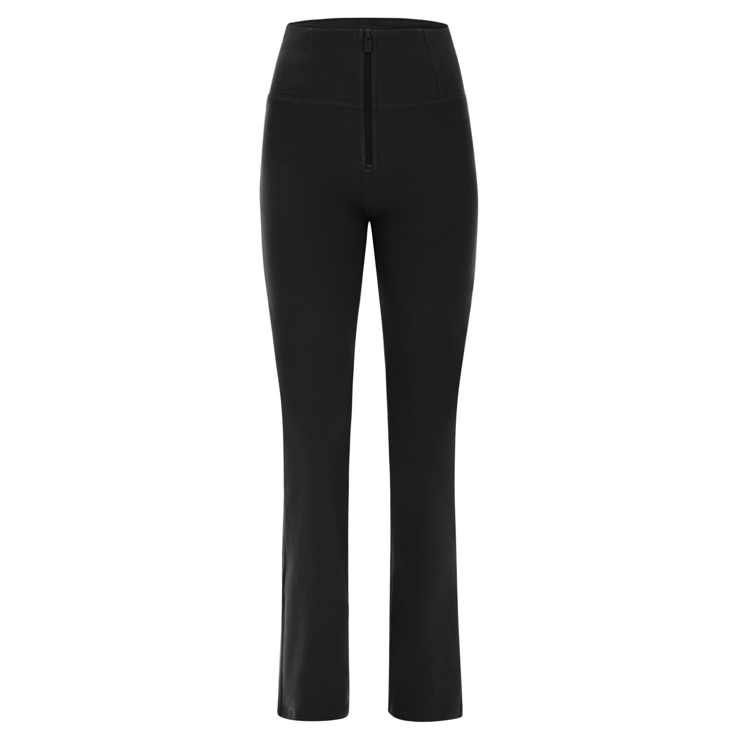 Freddy Pantaloni push up WR.UP® ecologici vita alta e wide leg Nero Donna Extra Small