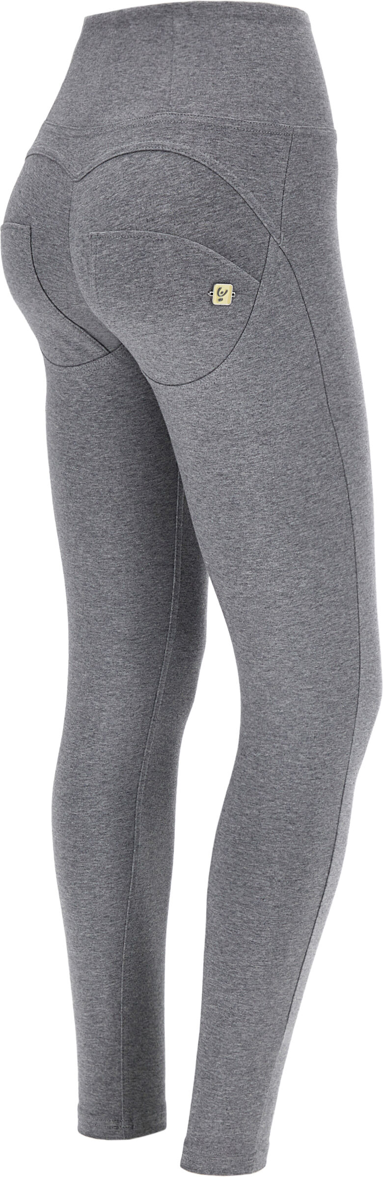 Freddy Pantaloni push up WR.UP® vita alta superskinny in cotone Grigio Mélange Donna Extra Small