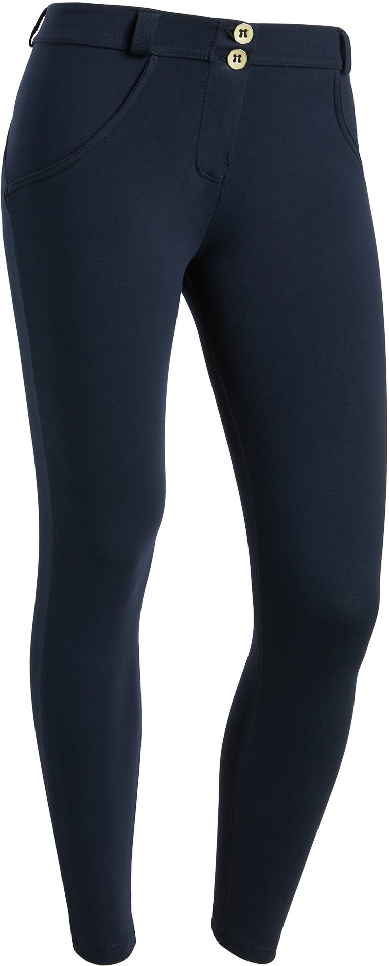 Freddy Pantaloni push up WR.UP® superskinny a clessidra in cotone Blu Navy Donna Medium