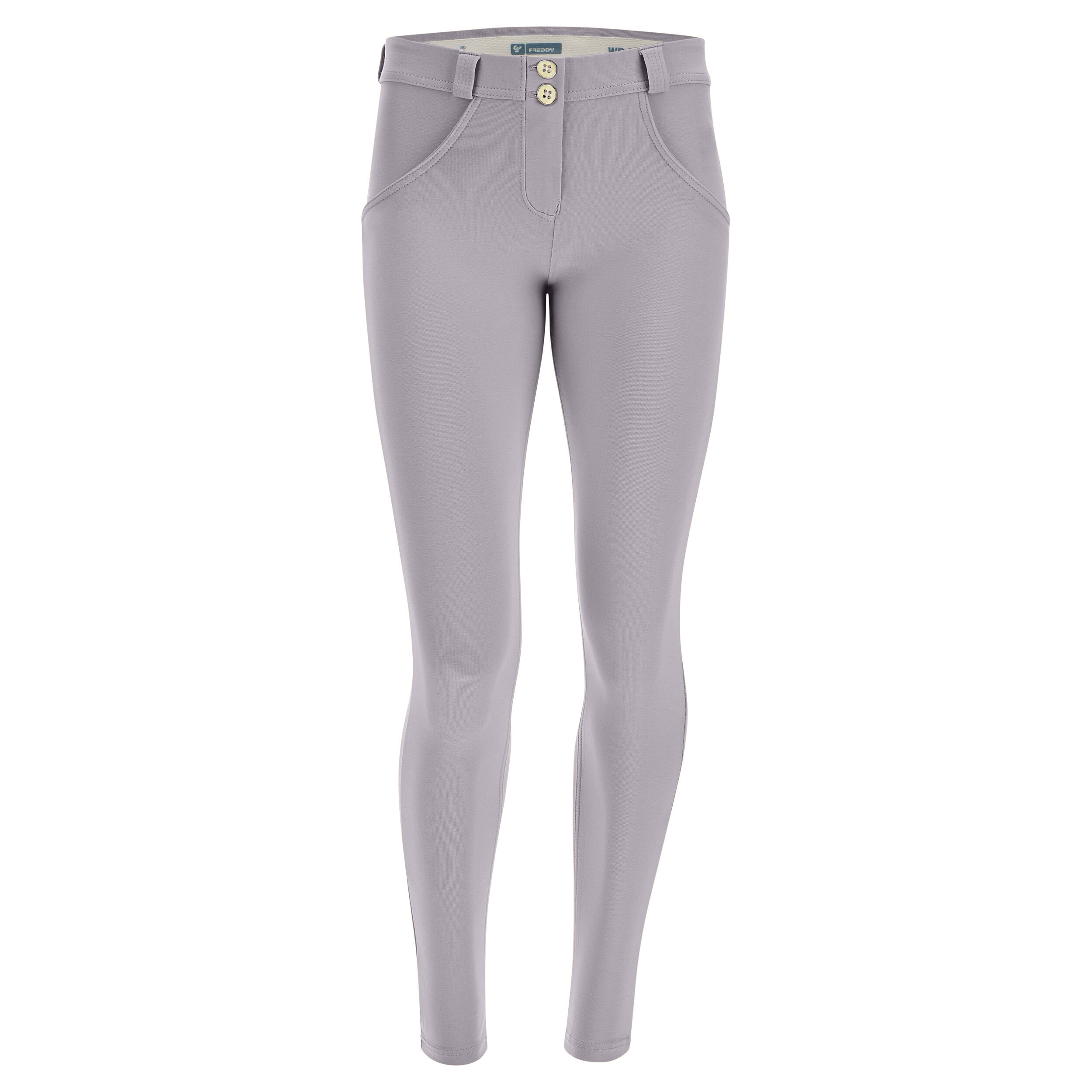 Freddy Pantaloni push up WR.UP® superskinny cotone organico Gull Gray Donna Medium