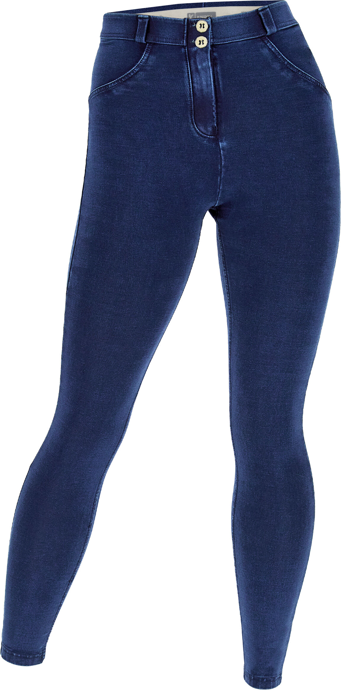 Freddy Jeggings push up WR.UP® curvy gamba superskinny jersey-denim Dark Jeans-Seams On Tone Donna Xxs