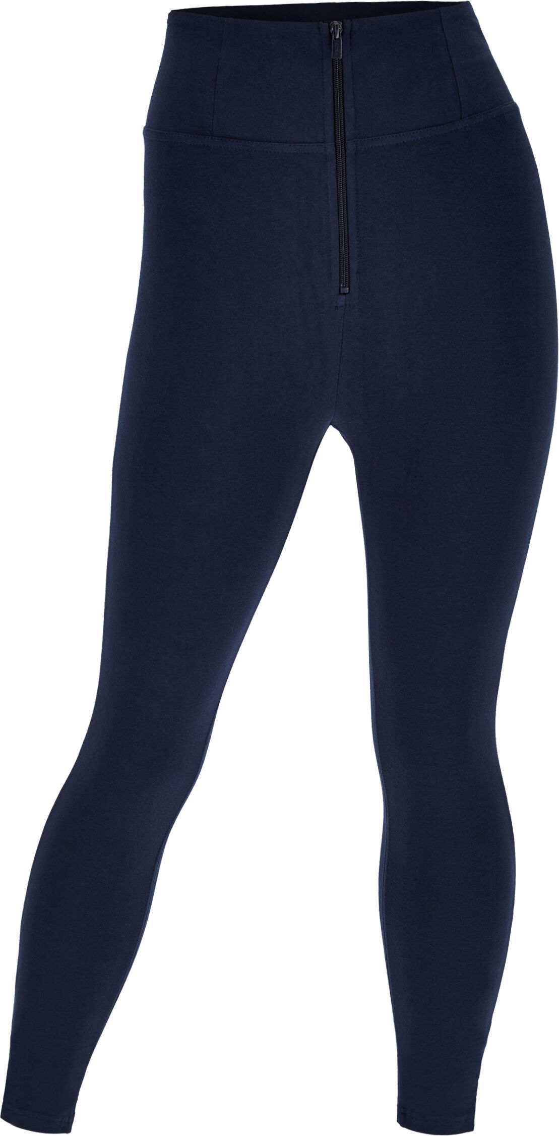 Freddy Pantaloni push up WR.UP® 7/8 curvy vita alta con zip Blu Navy Donna Medium