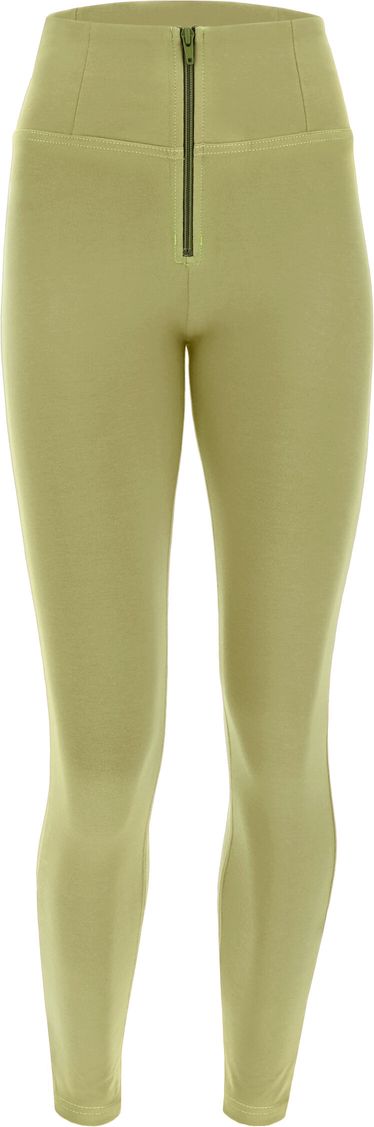 Freddy Pantaloni push up WR.UP® 7/8 superskinny vita alta con zip Moss Donna Large