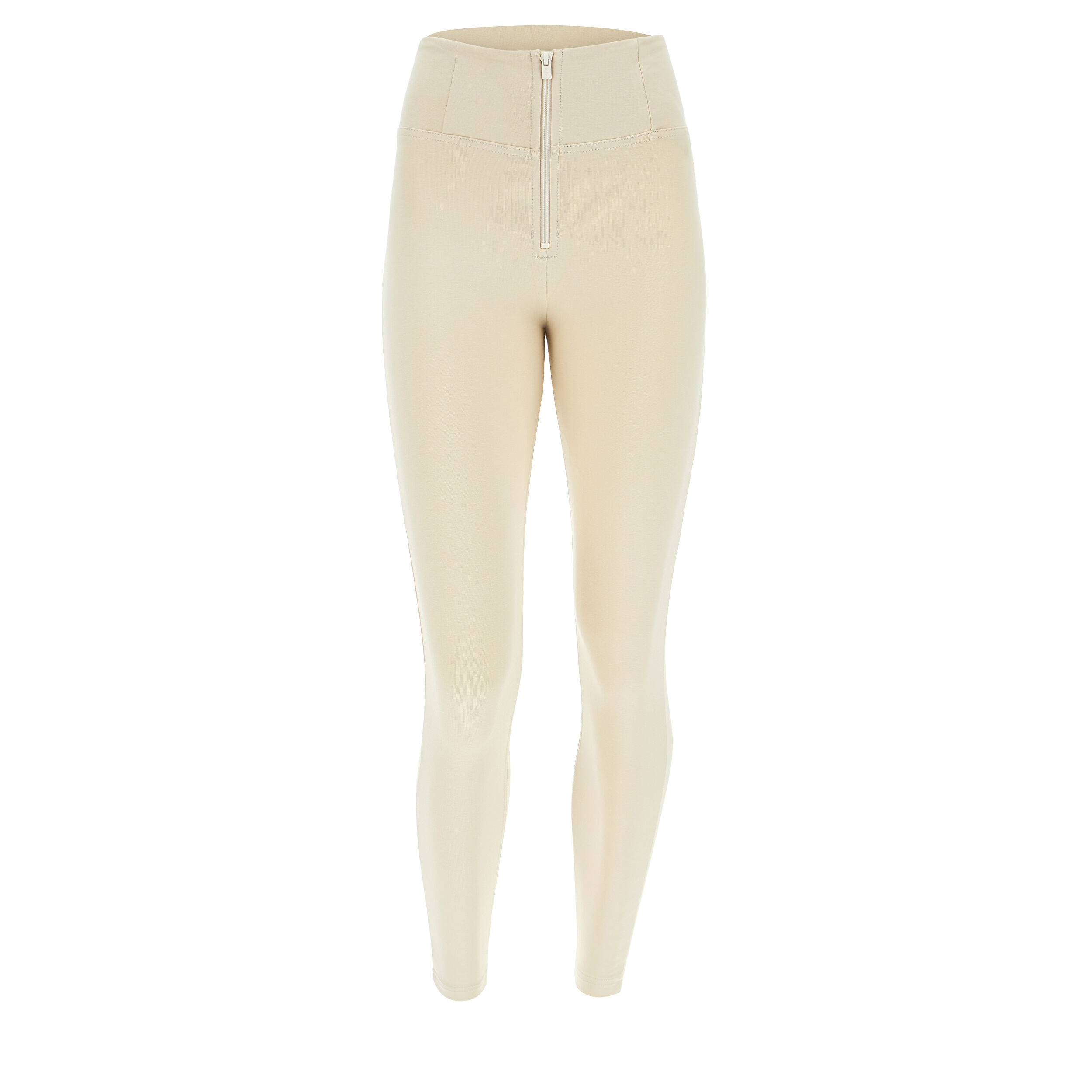 Freddy Pantaloni push up WR.UP® 7/8 superskinny vita alta con zip Rainy Day Donna Medium