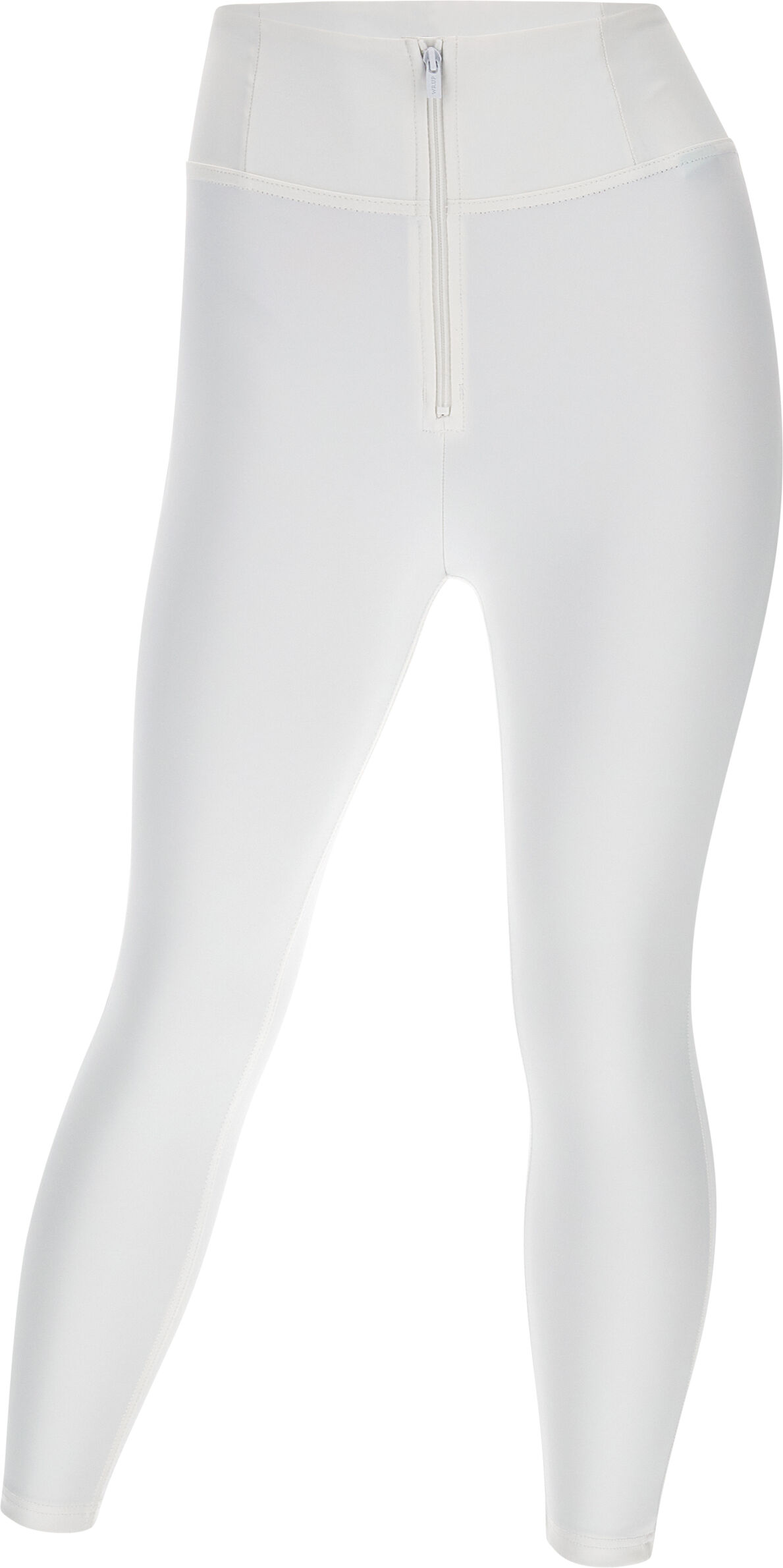 Freddy Pantaloni push up WR.UP® curvy 7/8 superskinny similpelle Bianco Donna Extra Small