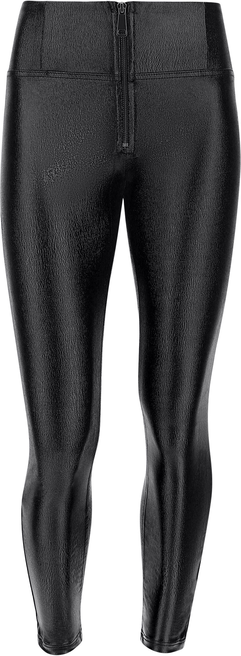 Freddy Push up WR.UP® superskinny tessuto traspirante sostenibile Black Coated Donna Small