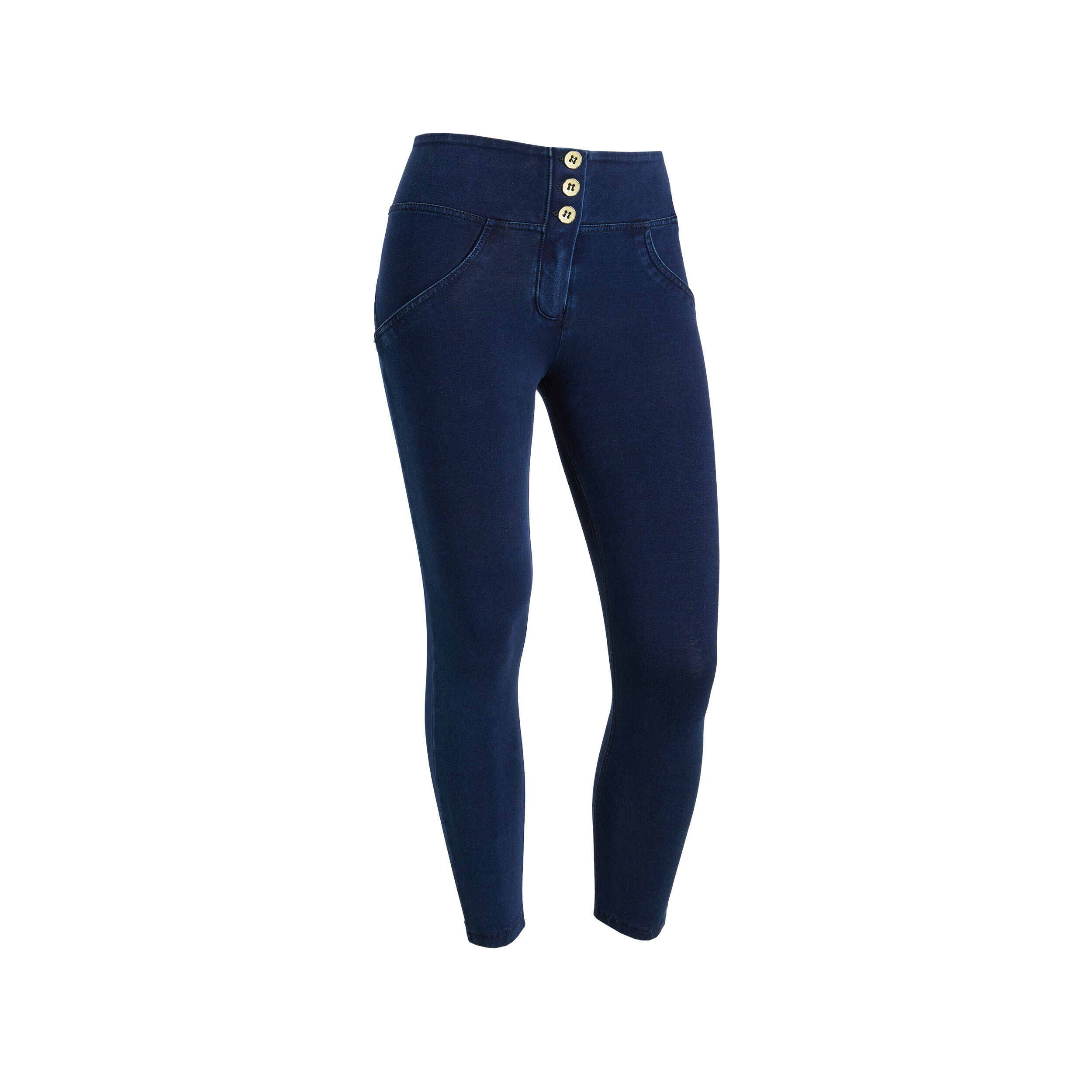 Freddy Jeggings push up WR.UP® 7/8 superskinny fit clessidra Dark Jeans-Seams On Tone Donna Medium