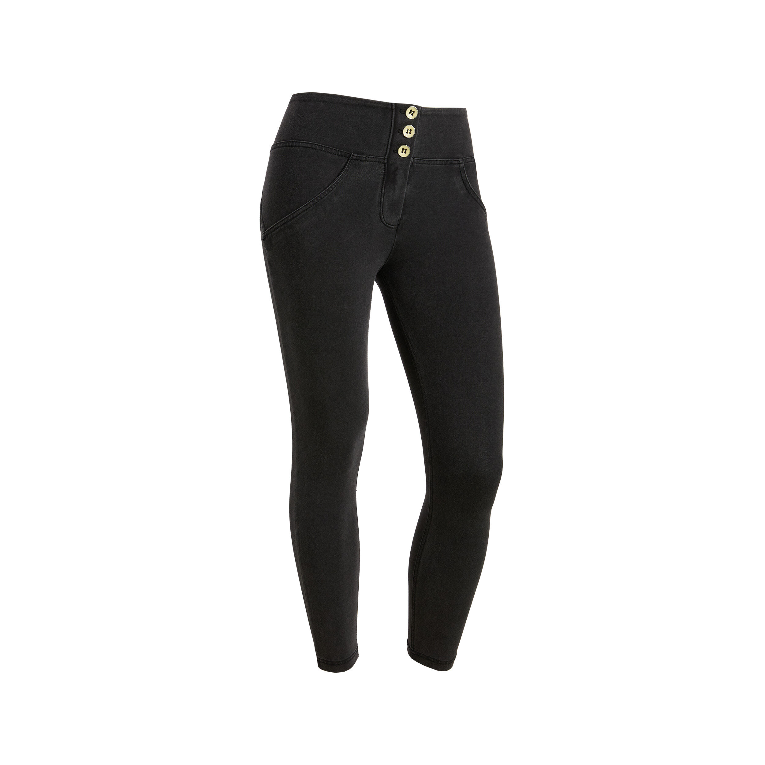 Freddy Jeggings push up WR.UP® 7/8 superskinny fit clessidra Jeans Nero-Cuciture In Tono Donna Large