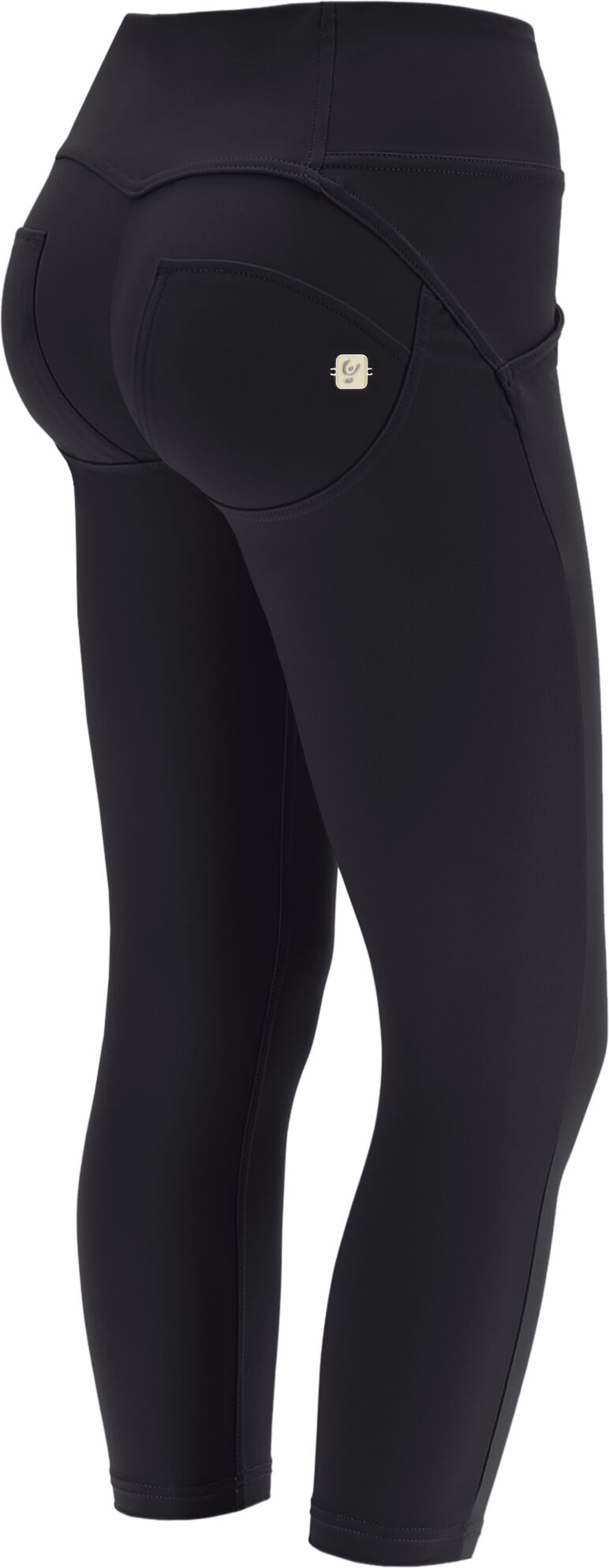 Freddy Pantaloni push up WR.UP® vita media traspiranti bioattivi Nero Donna Small