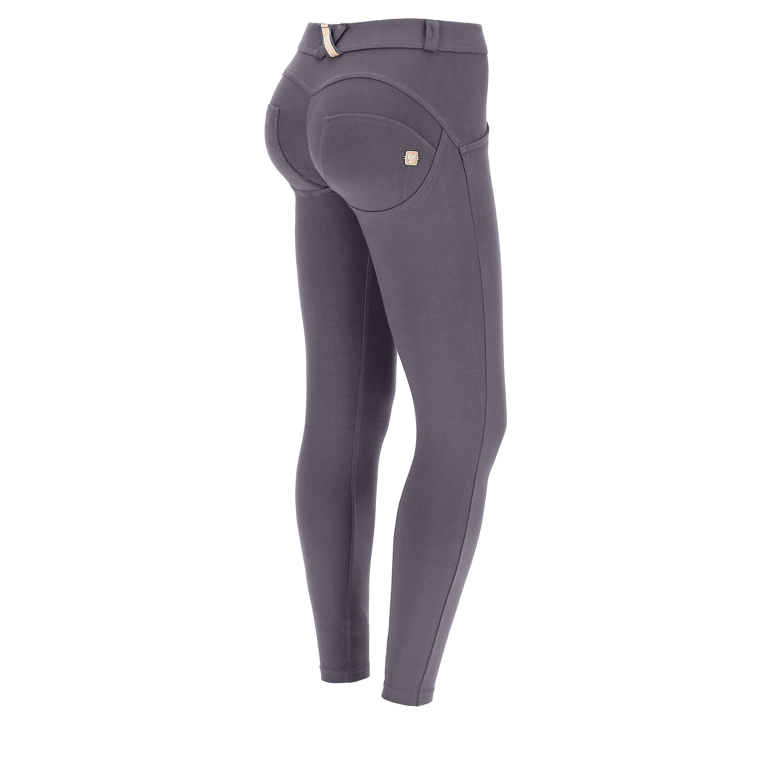 Freddy Pantaloni push up WR.UP® 7/8 superskinny cotone organico Grigio Fumo Donna Medium