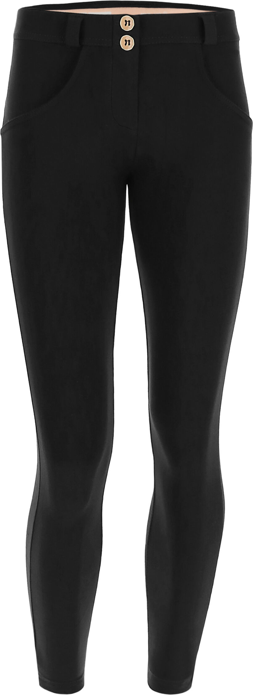 Freddy Pantaloni push up WR.UP® 7/8 superskinny cotone organico Nero Donna Medium