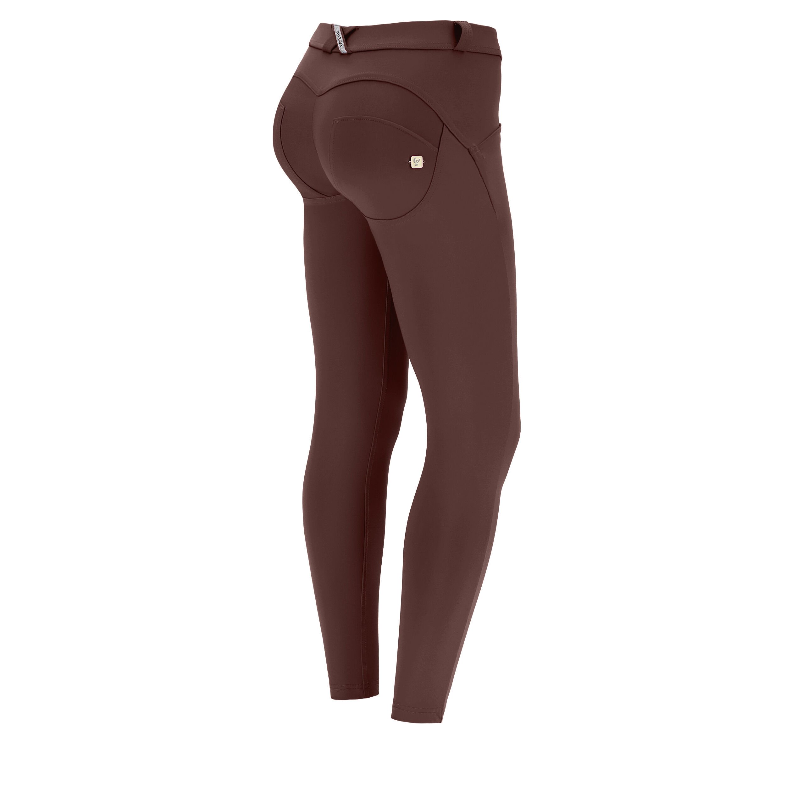 Freddy Pantaloni push up WR.UP® 7/8 superskinny tessuto traspirante French Roast Donna Large