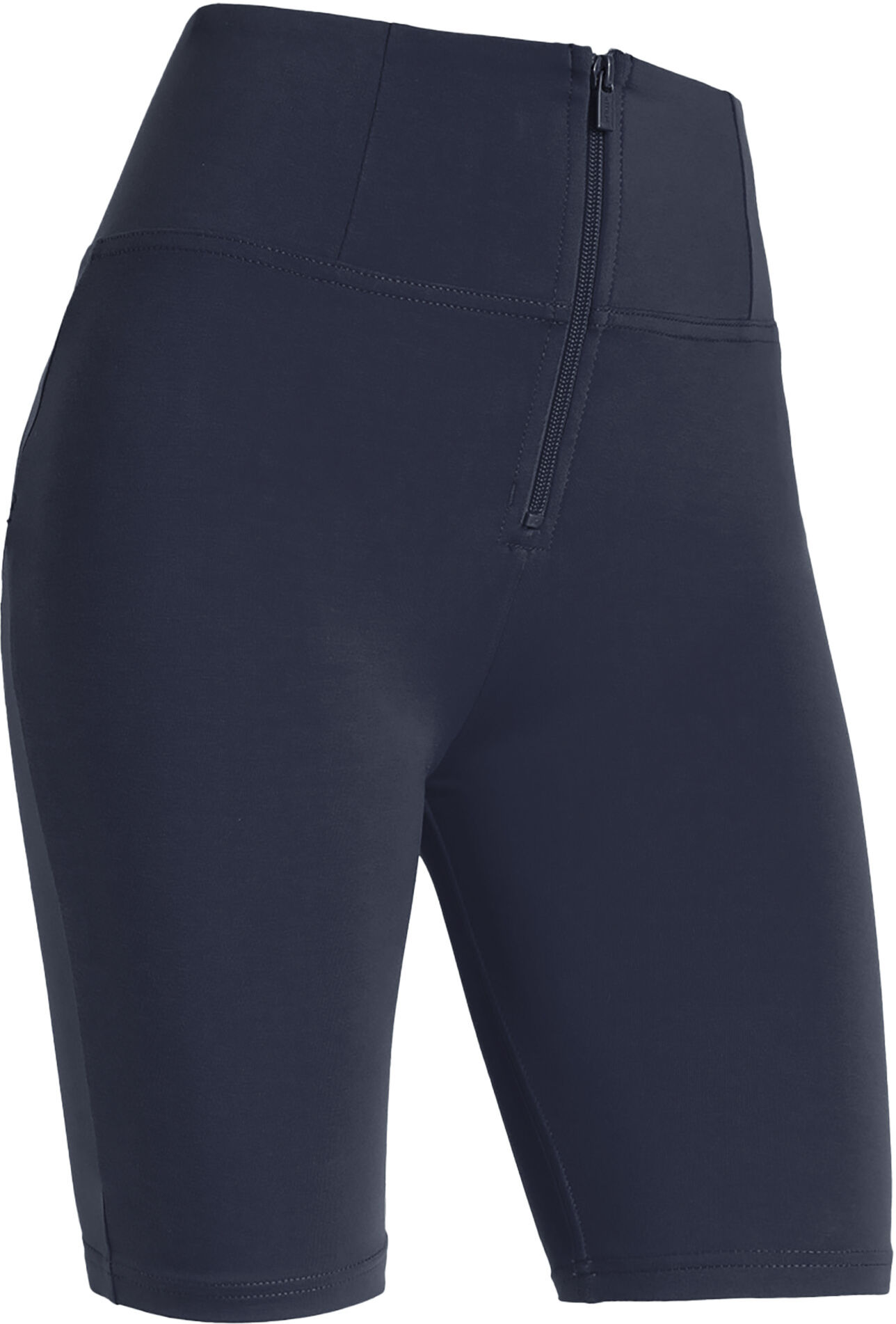 Freddy Biker push up WR.UP® in jersey organico vita alta Blu Navy Donna Small