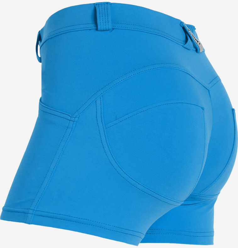 Freddy Shorts push up WR.UP® in jersey organico vita regular French Blue Donna Medium