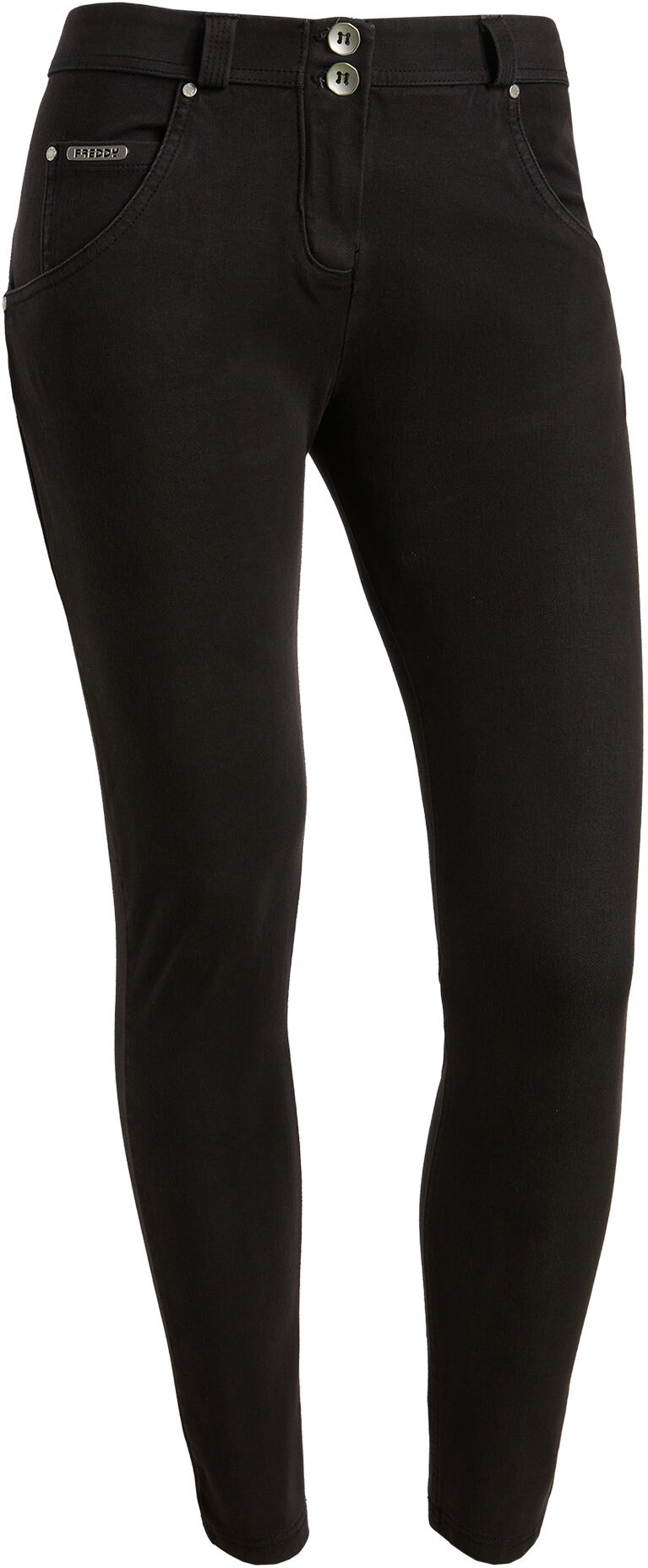 Freddy Pantaloni push up WR.UP® clessidra tessuto navetta ecologico Nero Donna Xxs