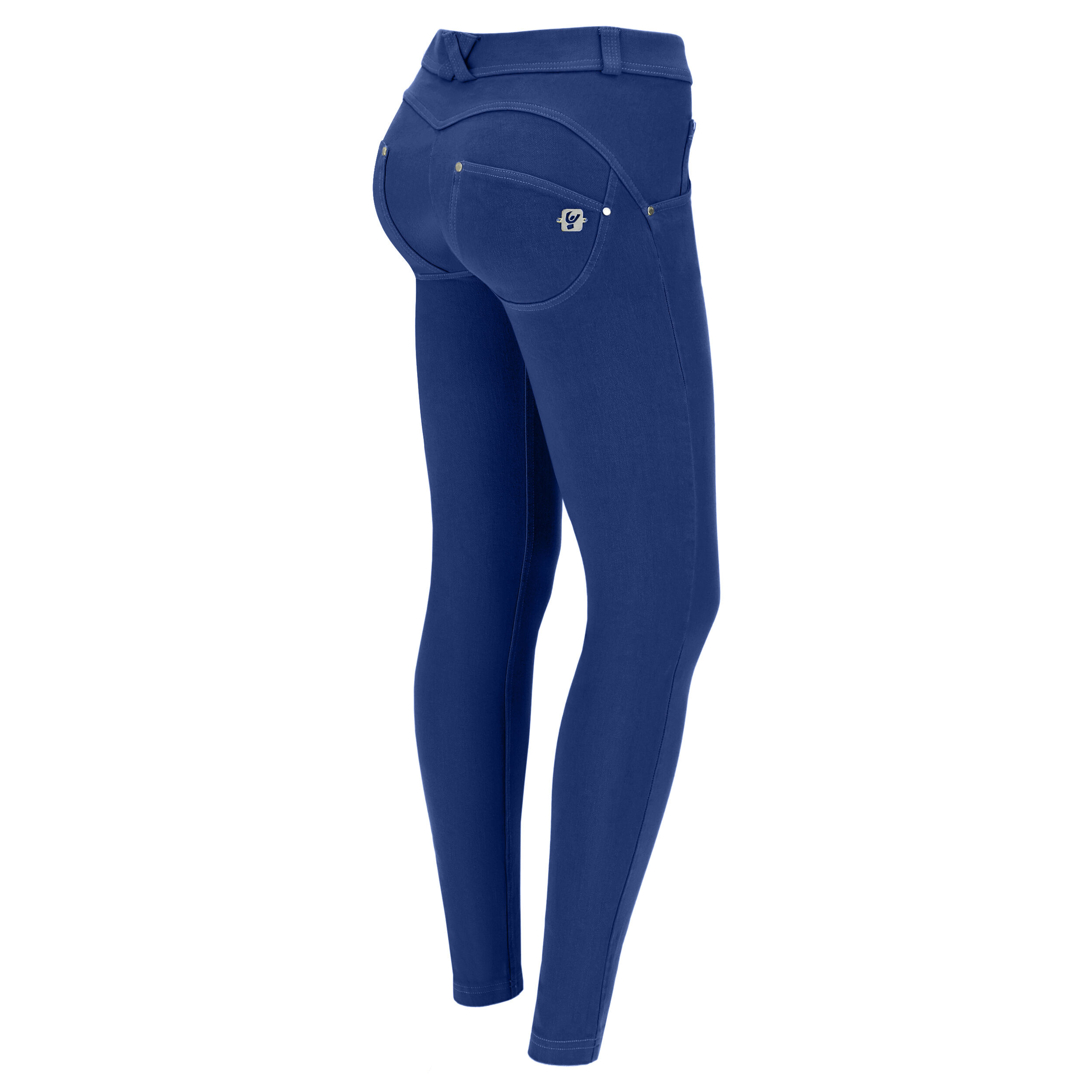 Freddy Pantaloni push up WR.UP® skinny in tessuto navetta tinto in capo Navy Peony Donna Medium