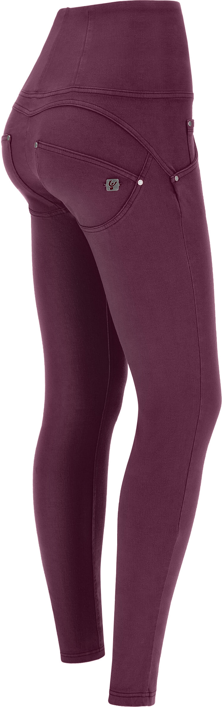 Freddy Pantaloni push up WR.UP® vita alta superskinny tessuto navetta Windsor Wine Donna Small