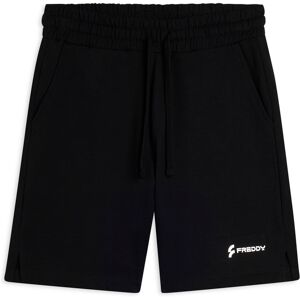 Freddy Pantaloncini neri regular fit con spacchi laterali Anthracite Donna Extra Small Freddy Pantaloncini neri regular fit con spacchi laterali Anthracite Donna Extra Small
