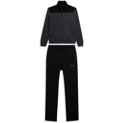 Freddy Tuta collo alto con full zip e dettagli colour block Turbulence-Black Uomo Medium Freddy Tuta collo alto con full zip e dettagli colour block Turbulence-Black Uomo Medium
