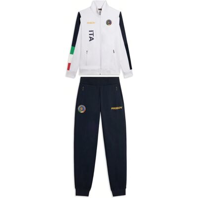 Freddy Tuta Unisex Bicolore FGI White-Dark Sapphire Donna Xxs Freddy Tuta Unisex Bicolore FGI White-Dark Sapphire Donna Xxs