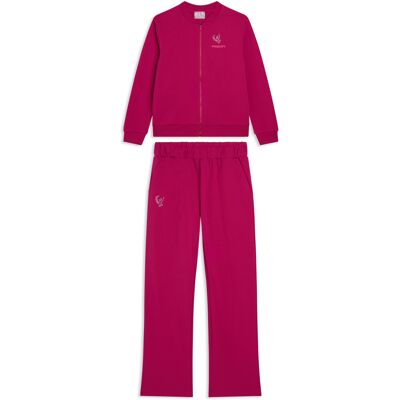 Freddy Tuta sportiva chiusura zip con pantaloni flare Fuchsia Junior 10 Anni Freddy Tuta sportiva chiusura zip con pantaloni flare Fuchsia Junior 10 Anni