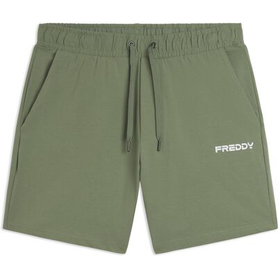 Freddy Pantaloni corti a metà coscia in jersey stretch Hedge Green Uomo Xx Large Freddy Pantaloni corti a metà coscia in jersey stretch Hedge Green Uomo Xx Large