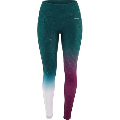 Freddy Leggings Jersey Tecnico Stampa Stellata, Tecnologia No Slide Multicolor Green-Purple-Silver Donna Medium Freddy Leggings Jersey Tecnico Stampa Stellata, Tecnologia No Slide Multicolor Green-Purple-Silver Donna Medium