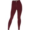 Freddy Pantaloni push up WR.UP® curvy gamba superskinny in cotone Windsor Wine Donna Medium