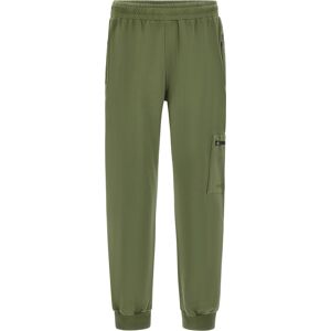 Freddy Joggers in french terry con tasca applicata sul fianco Verde Militare Uomo Xx Large