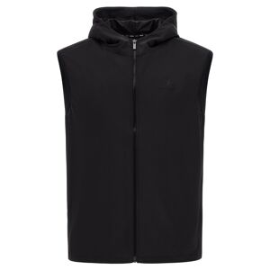 Freddy Gilet in tessuto tecnico con chiusura full-zip Nero/Nero Uomo Xxx Large