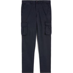 Freddy Pantaloni stile cargo in cotone con tasche applicate Blu Uomo Large