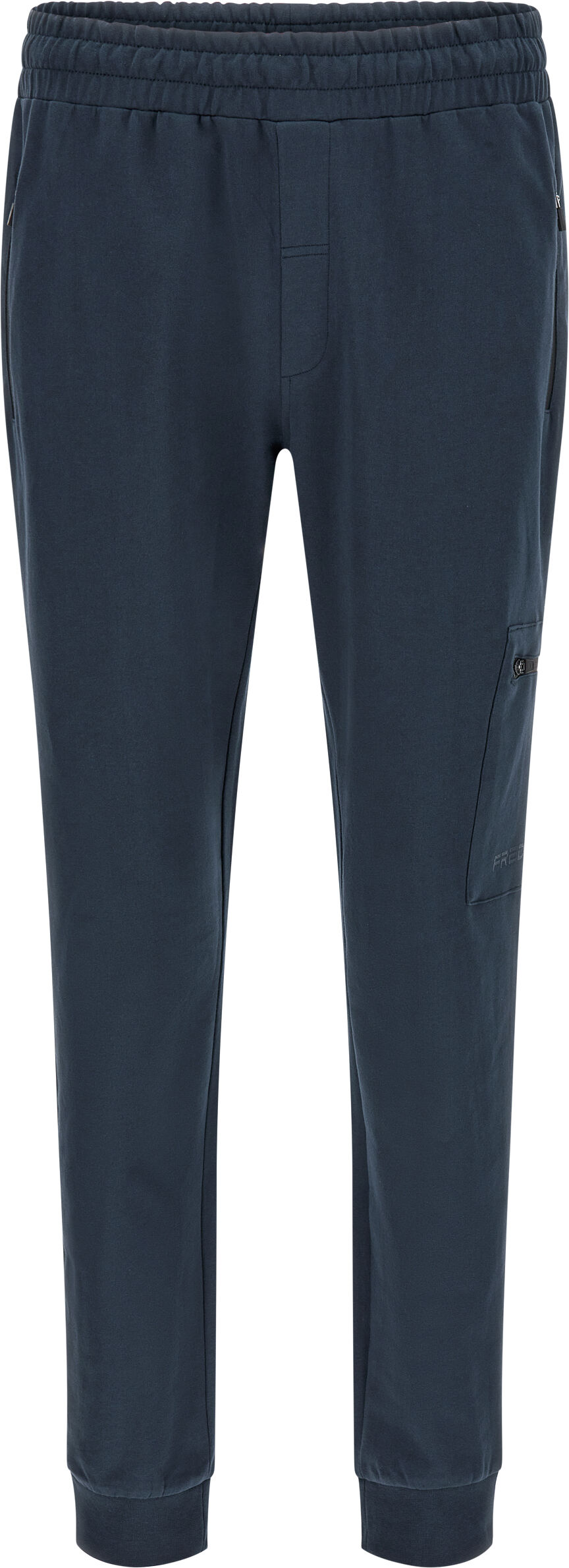 Freddy Joggers in french terry con tasca applicata sul fianco Blu Uomo Xx Large