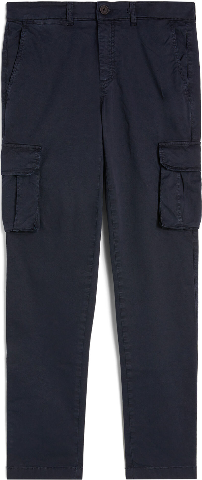 Freddy Pantaloni stile cargo in cotone con tasche applicate Blu Uomo Large