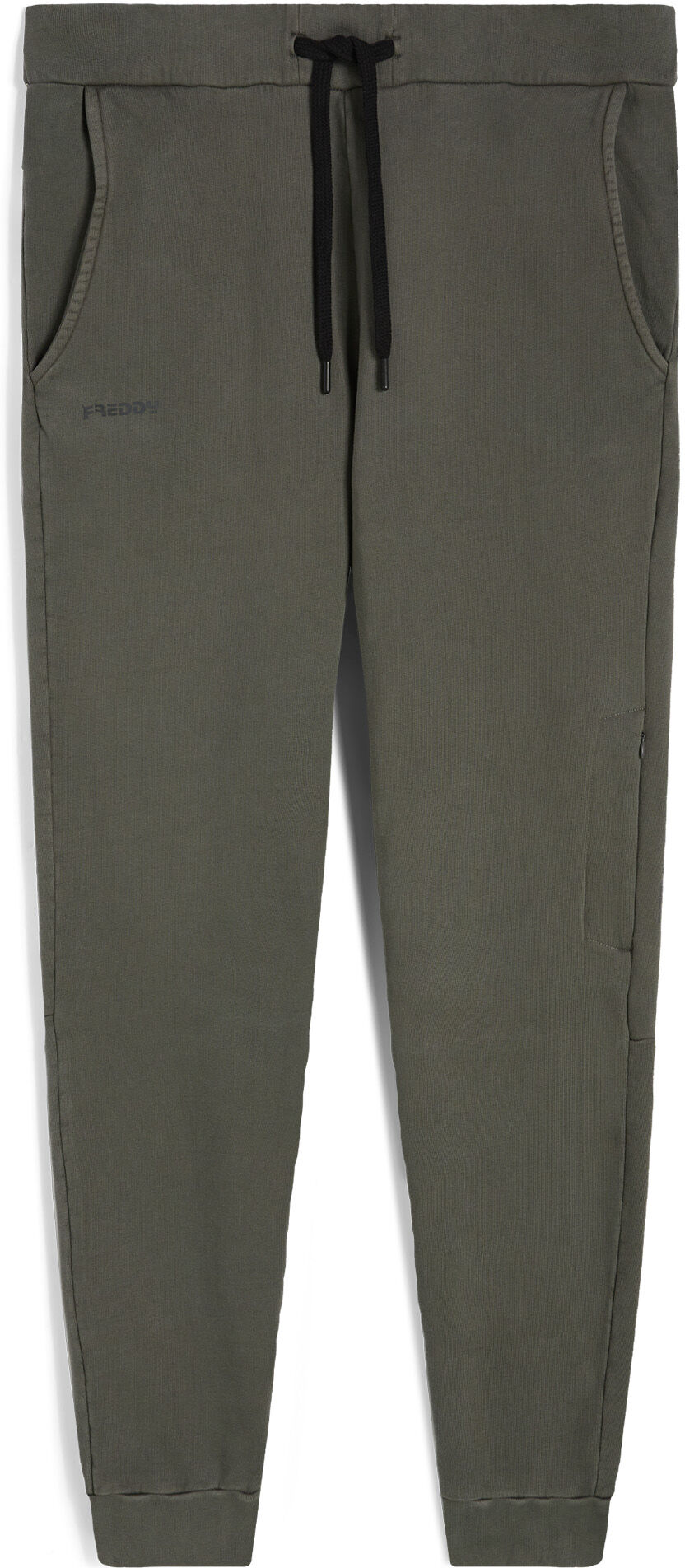 Freddy Pantaloni joggers da uomo in cotone 100% Grigio Scuro Uomo Extra Large