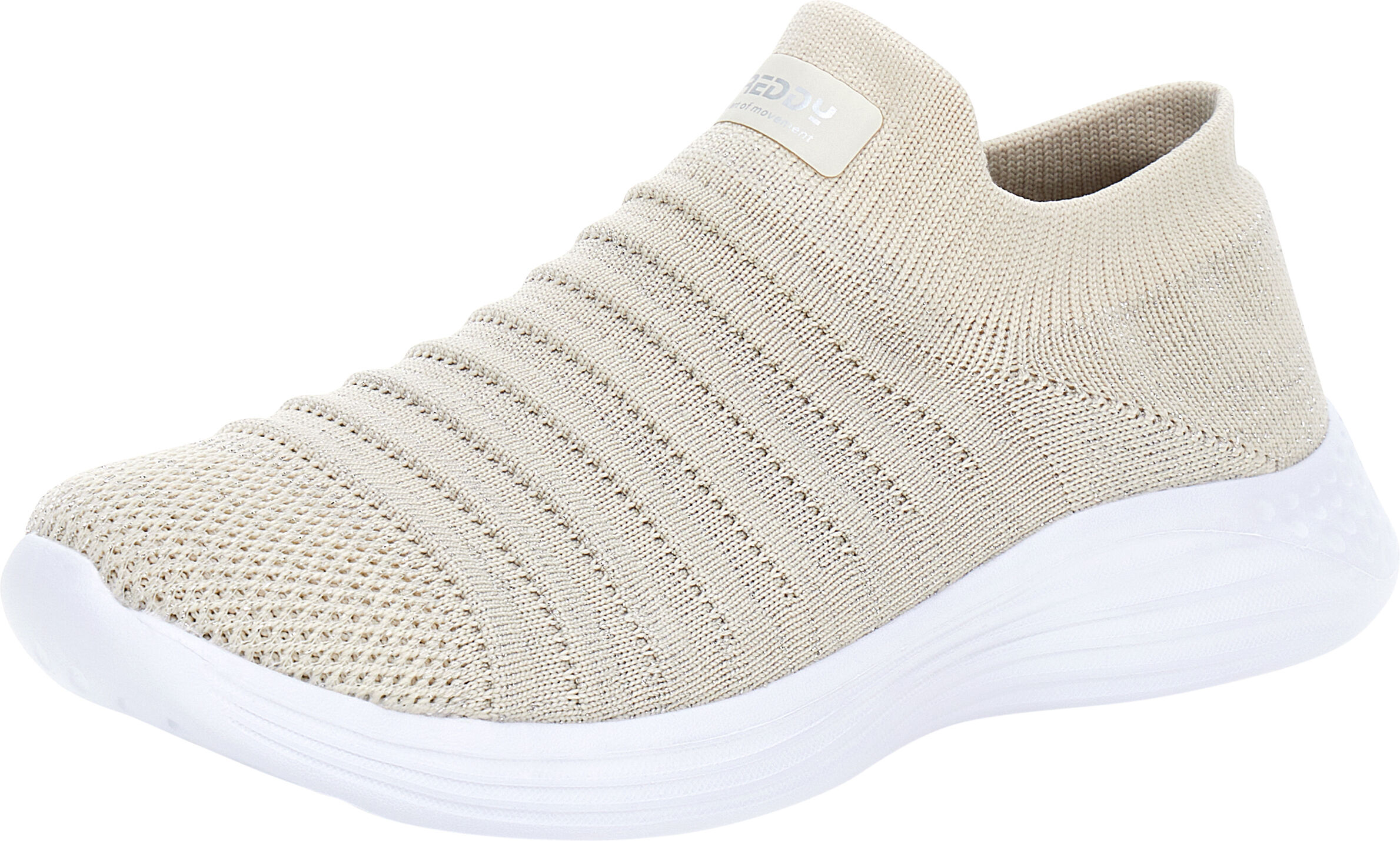 Freddy Sneakers slip-on senza lacci con tomaia seamless Bianco Donna 41