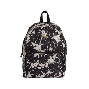 Freddy Zaino fantasia foliage bicolore con tasca frontale Black And White Allover Flower Donna Unica