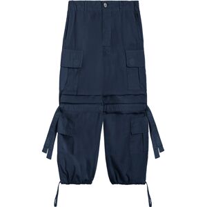 Freddy Cargo pants da bambina in popeline di cotone Blue Junior 4 Anni