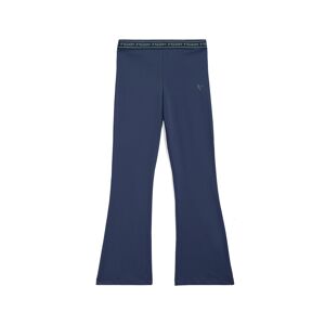 Freddy Pantaloni flare da bambina in jersey con cintura logata Blue Junior 10 Anni