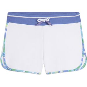 Freddy Shorts da bambina in jersey con bordature fantasia tropical Bianco Junior 8 Anni