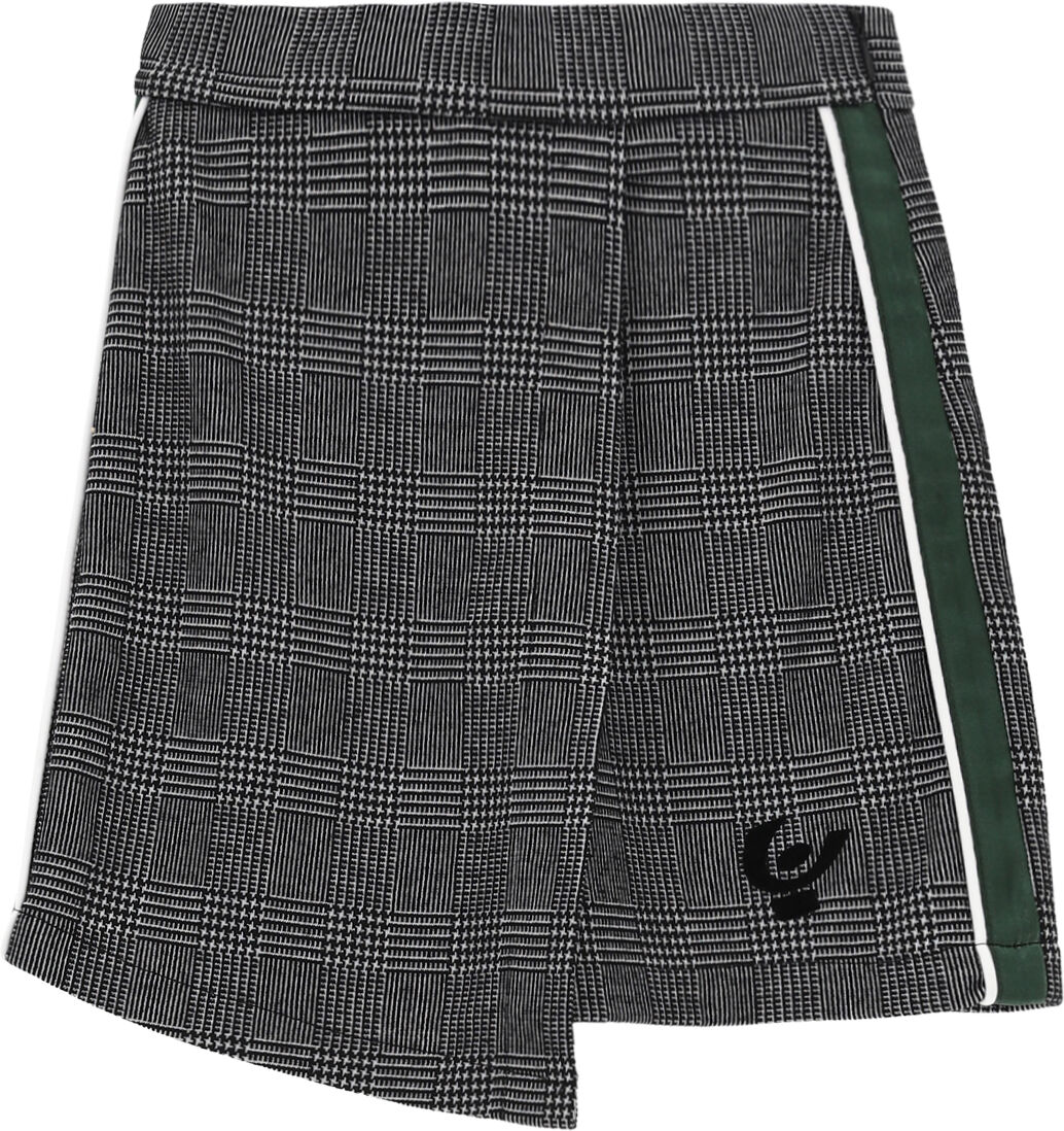 Freddy Gonna pantalone asimmetrica stampa Principe di Galles Black Junior 8 Anni