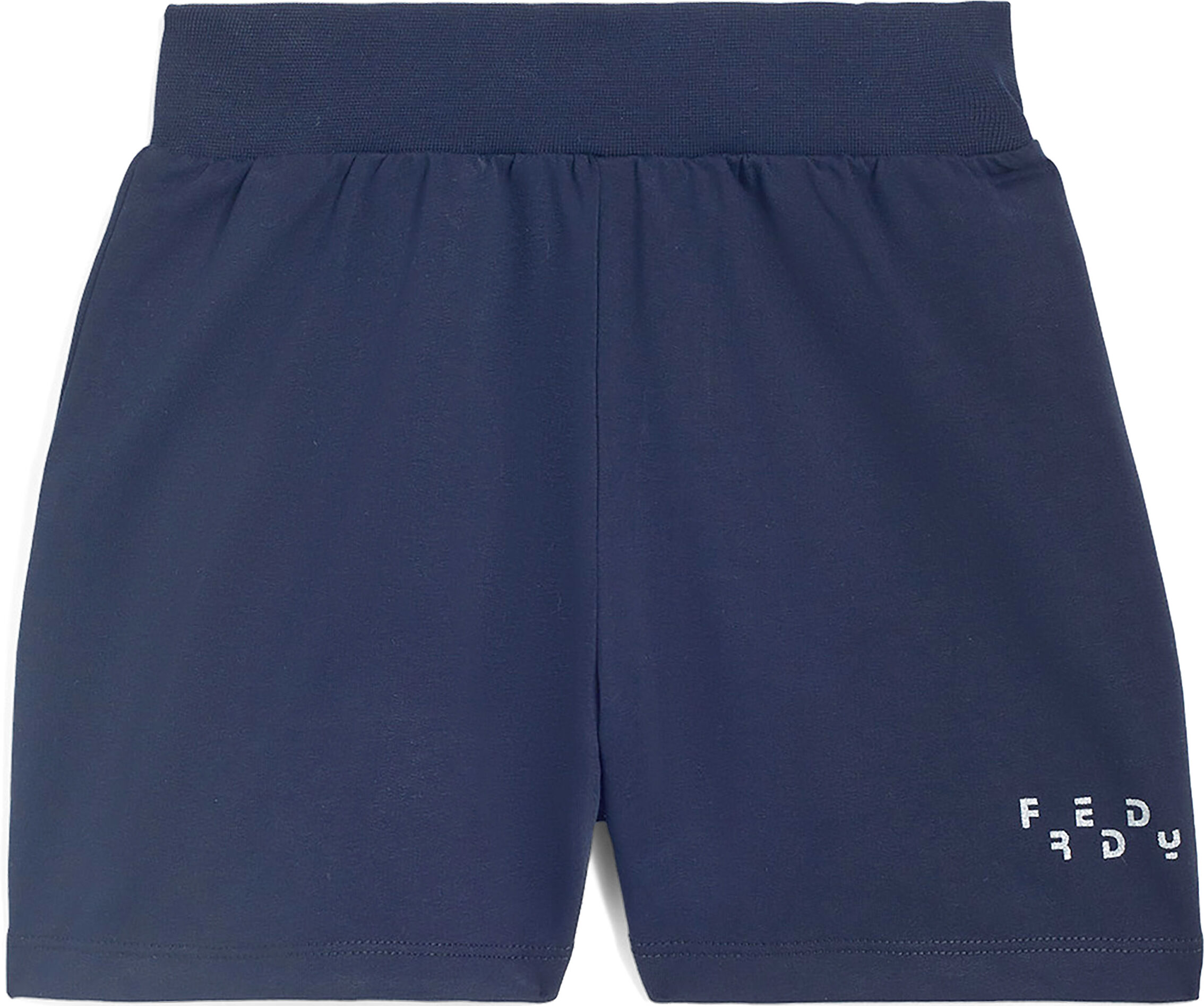 Freddy Shorts da bambina in jersey con logo glitter Blue Junior 8 Anni