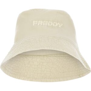 Freddy Cappello bucket hat con logo  ricamato in tono Brown Rice Direct Dyed Donna Unica