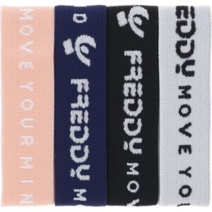 Freddy Braccialetti elastici assortiti con logo - 4x Unico Donna Unica